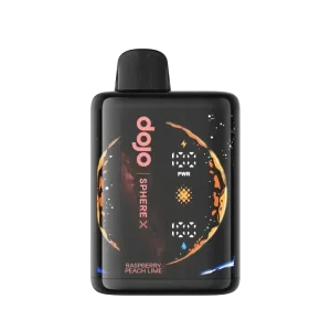 DOJO Sphere X 40K Disposable Vape (5%, 40000 Puffs) - Raspberry Peach Lime'