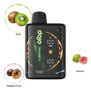 DOJO Sphere X 40K Disposable Vape (5%, 40000 Puffs) - Tropical Bomb'