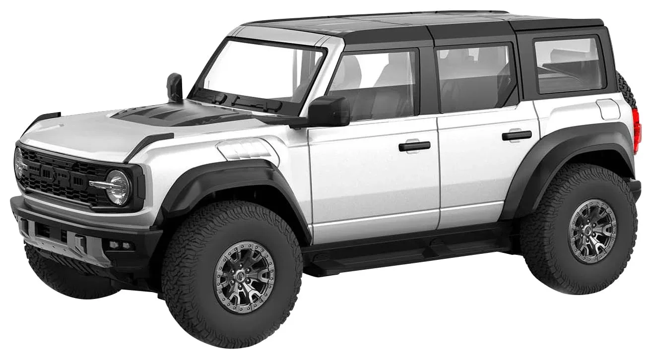 Doyusha 2.4Ghz Ford Bronco Raptor White Electric RC Model 1/24 Scale