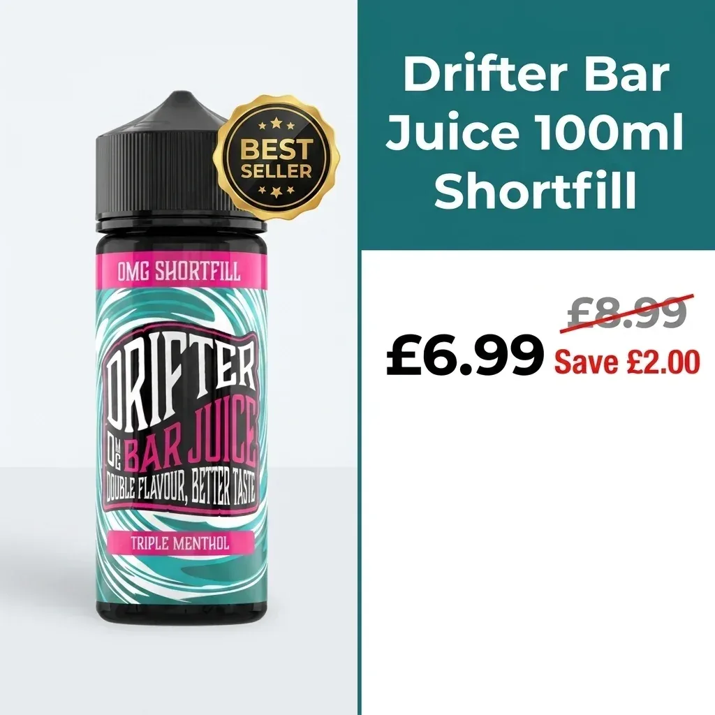 Drifter Bar Juice 100ml Shortfill - Image 2