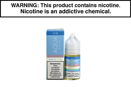 DROPS MENTHOL BY AQUA SALT 30ML