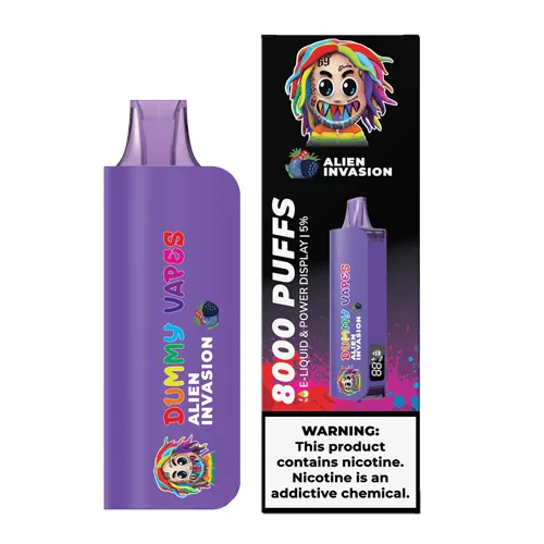 Dummy Vapes 8000 Puffs Disposable Vape Device - 1PC - Image 2