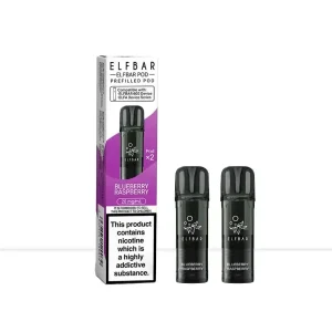 Elf Bar 600 Blueberry Raspberry Prefilled Vape Pods