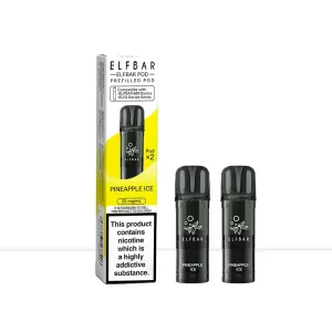 Elf Bar 600 Pineapple Ice Prefilled Vape Pods