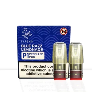 Elf Bar Mate P1 Blue Razz Lemonade Vape Pods