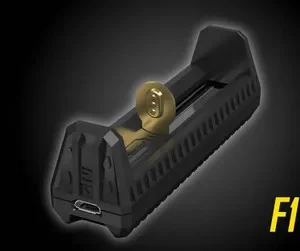 F1 Flex Single Slot 18650 Bettery Charger & Power Bank
