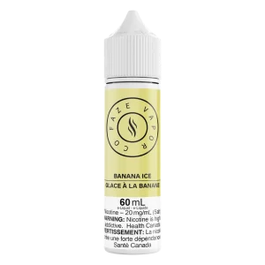Faze Vapor Co 60mL Salts - Banana Ice
