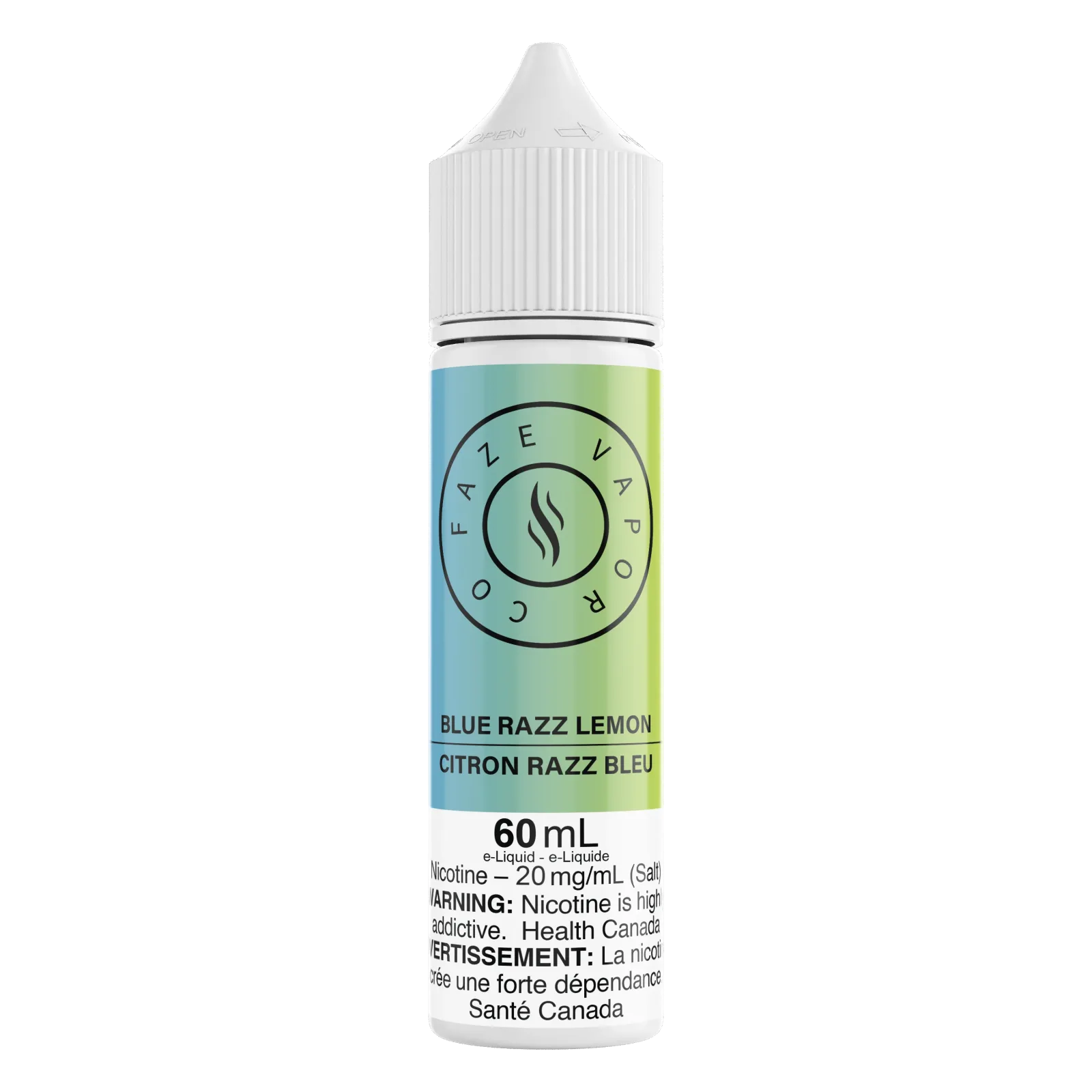 Faze Vapor Co 60mL Salts - Blue Razz Lemon