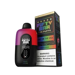 Fifty Bar Black Series 20K Nicotine Disposable Vape