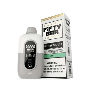 Fifty Bar White Series 20K Nicotine Disposable Vape