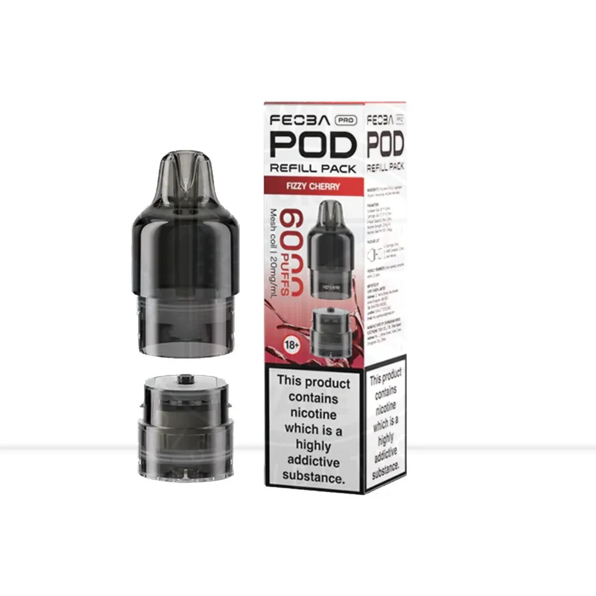Fizzy Cherry Feoba Pro Prefilled Pods