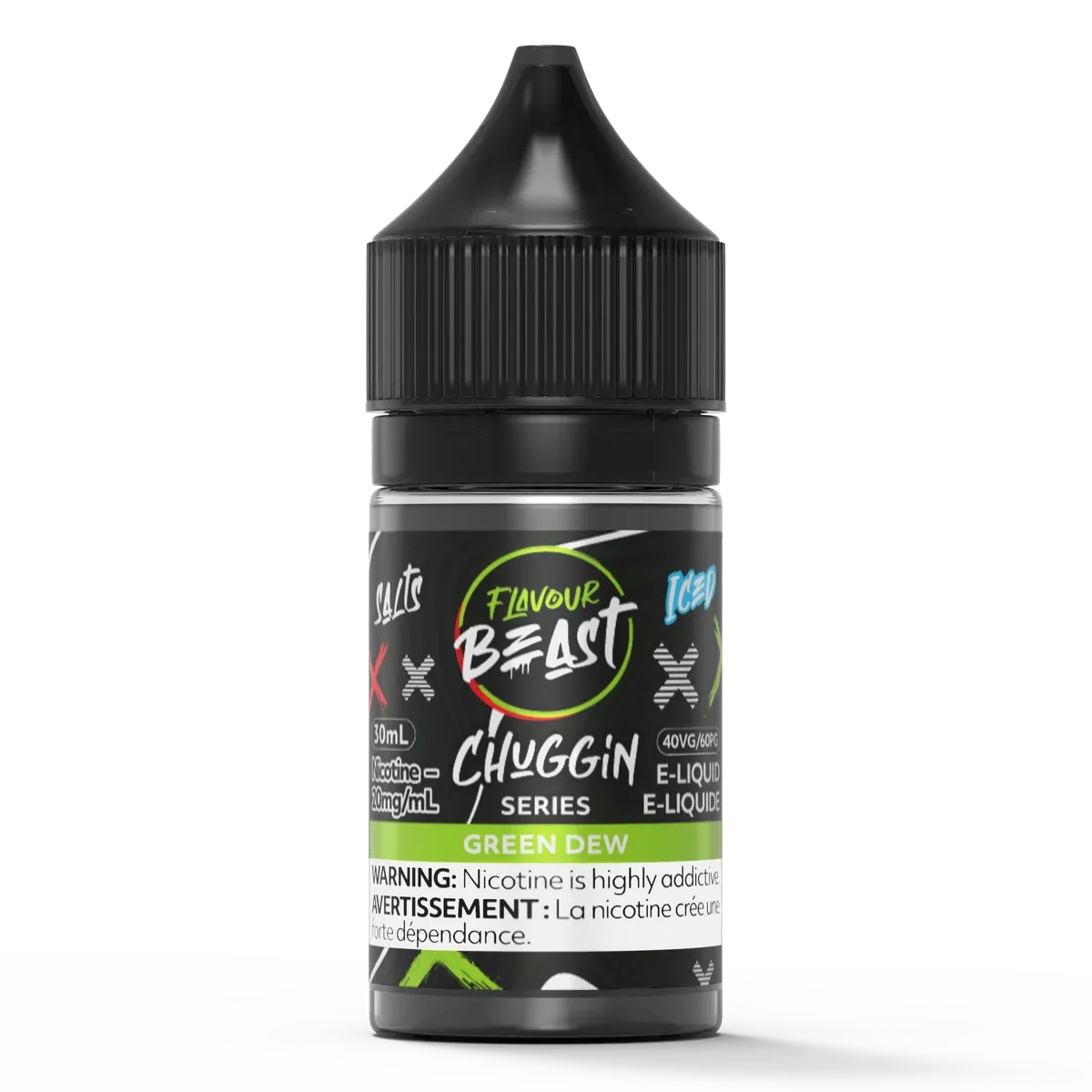 Flavour Beast chuggin Green Dew 20mg 30ml
