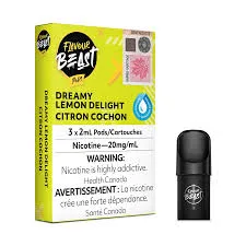 Flavour Beast dreamy lemon delight pod