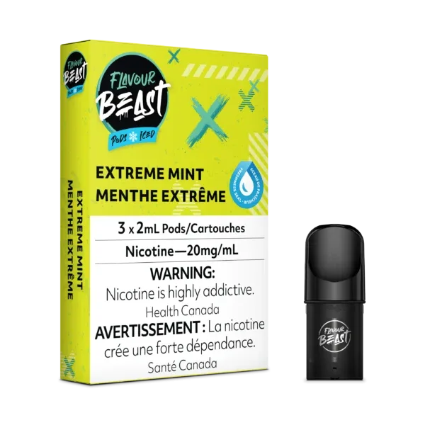 Flavour Beast Extreme Mint 3/Pk