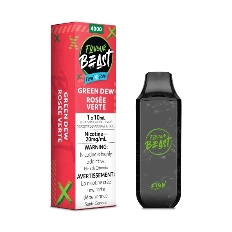 Flavour Beast Gnarly Green D Iced 4000