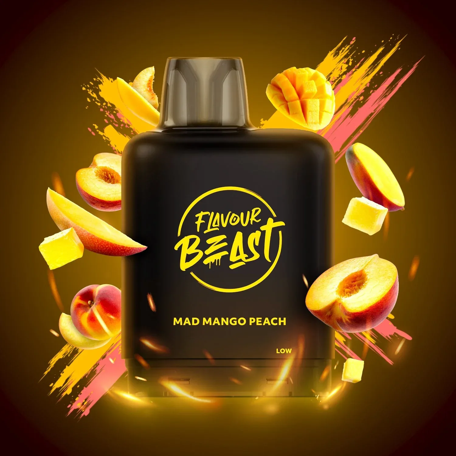 Flavour Beast Level X Mad Mango Peach 50k