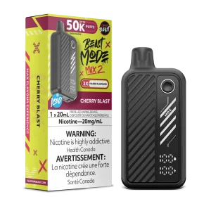 Flavour Beast Mode Max 2 Cherry Blast 50k