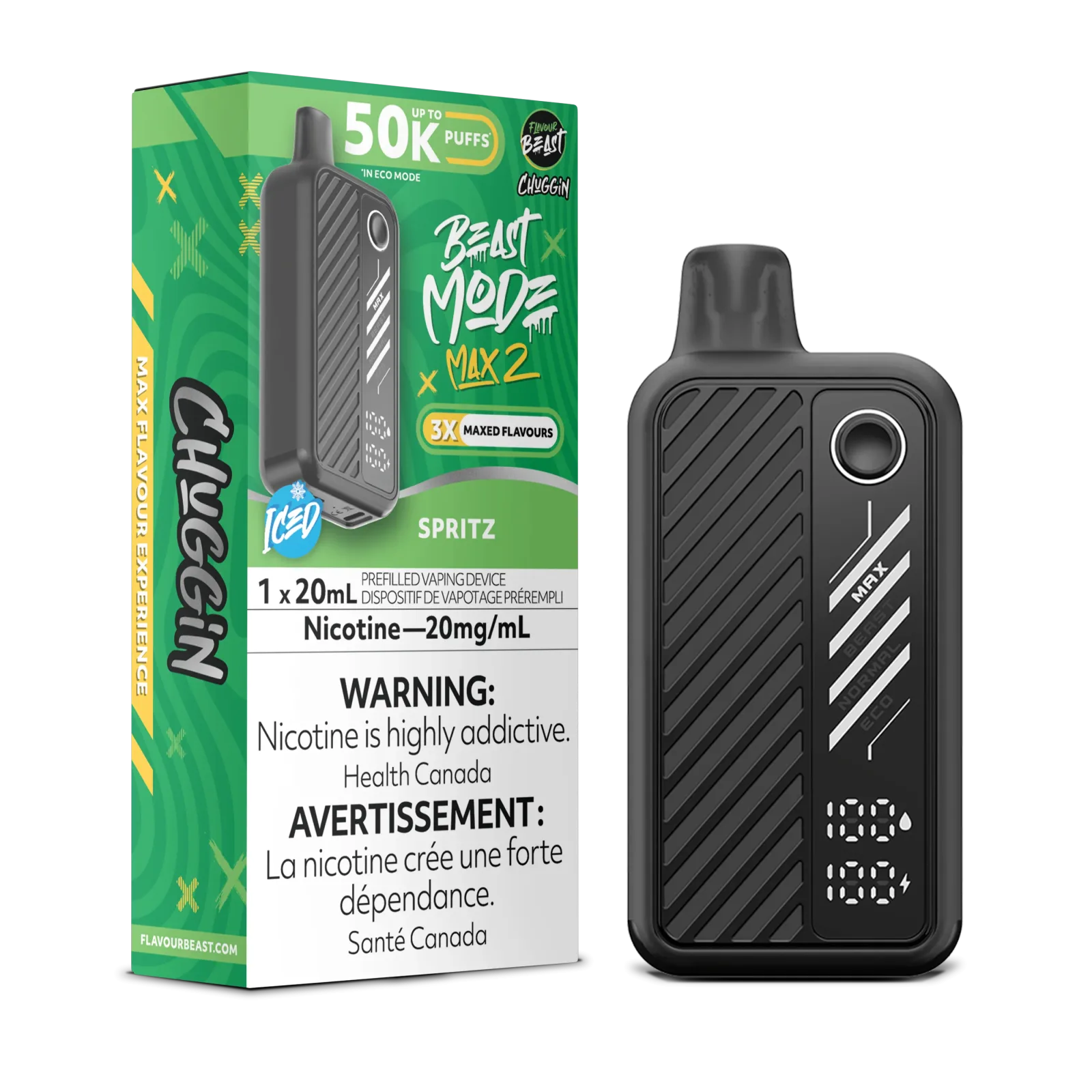 Flavour Beast Mode Max 2 Spritz 50k