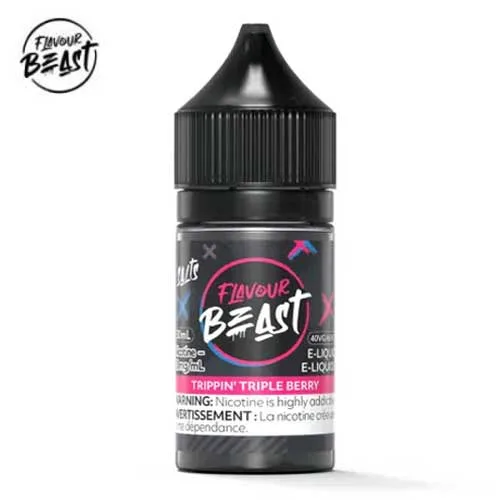 Flavour Beast salts 20mg trippin triple berry 30ml