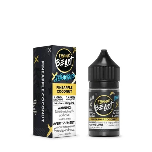Flavour Beast salts Iced 20mg pinapple coconut 30ml