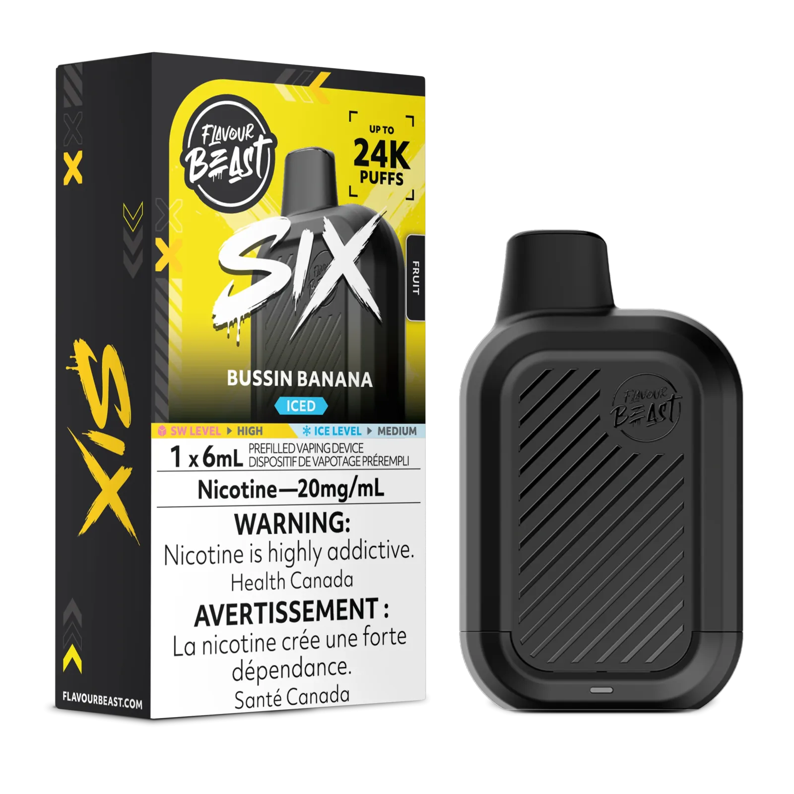 Flavour Beast SIX Disposable Vape 6mL