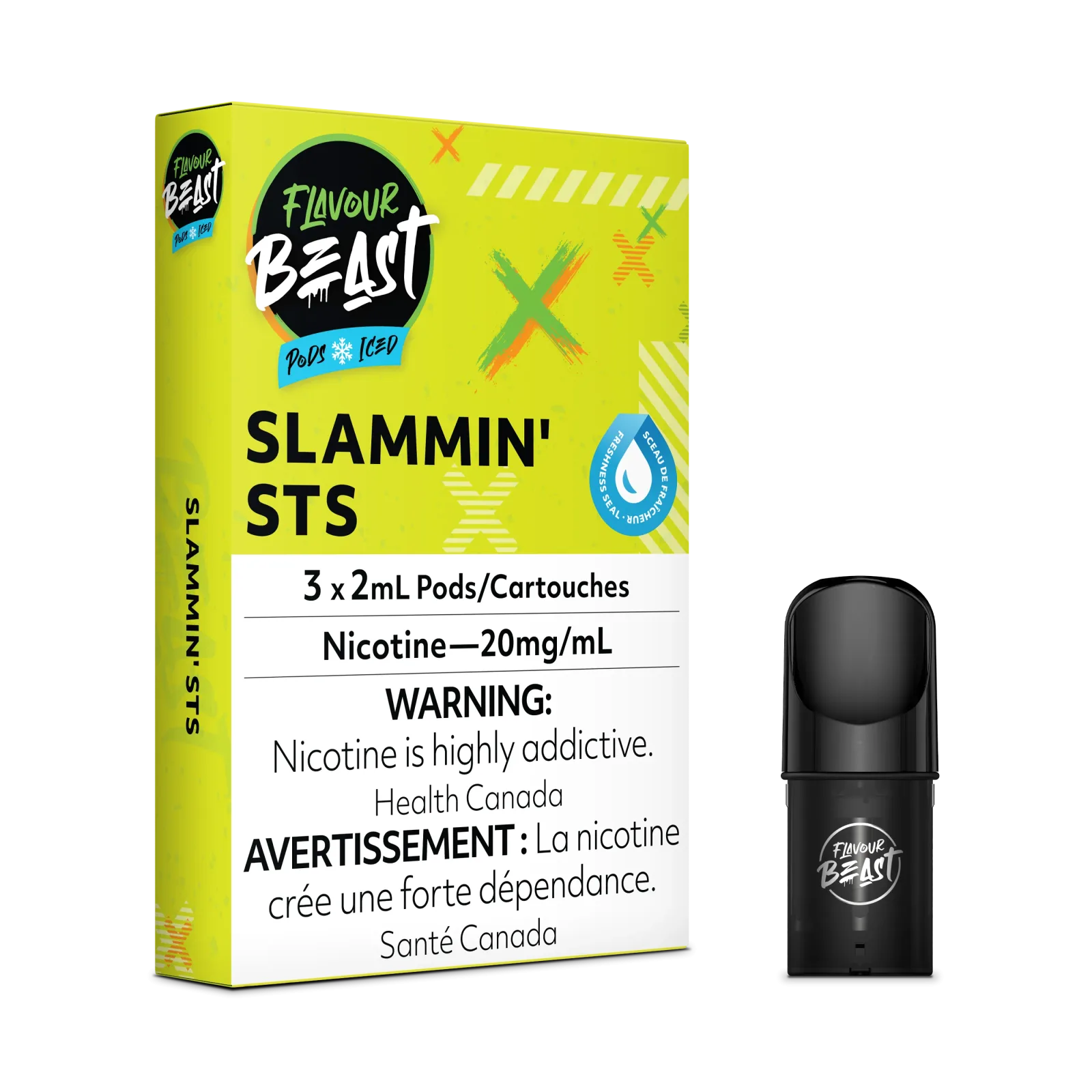 Flavour Beast Slammin' Sts 3/Pk