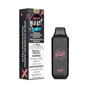 Flavour Beast Str Strawberry Banana iced 5000