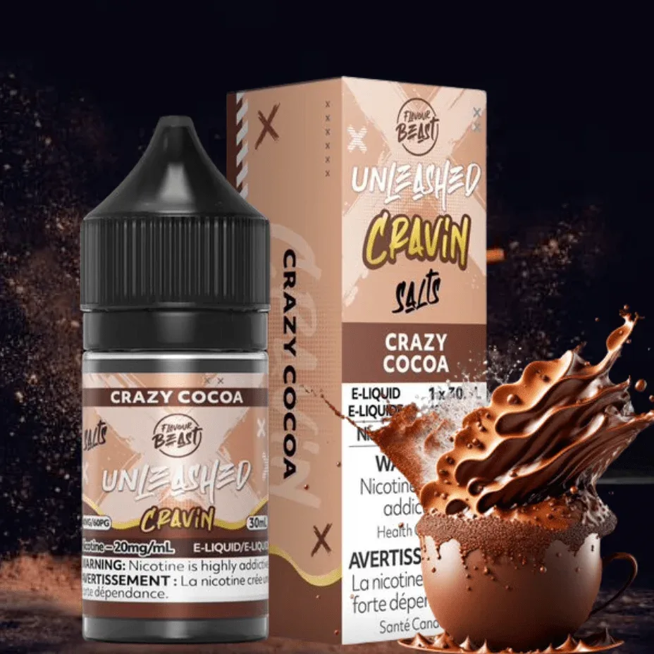 Flavour Beast Unleashed Cravin Crazy Cocoa 20mg 30ml