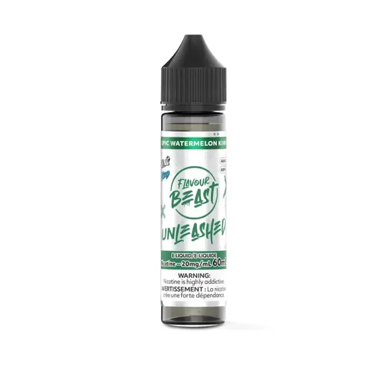 Flavour Beast Unleashed E-Liquid 60mL Salts - Epic Watermelon Kiwi Iced