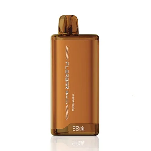 FLERBAR 8000 Virgin Tobacco Disposable Vape — 5% Nic, 8K Puffs