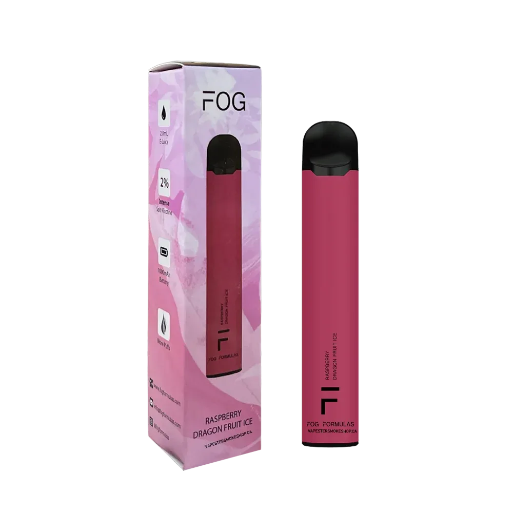 Fog formulas Raspberry Dragonfruit Ice 1600 Puffs