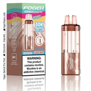 Foger Switch Pro 30K Disposable Pod (Requires Vape for Use) - Chocolate Cupcake (Pod)'