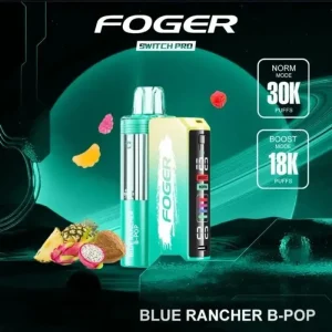 Foger Switch Pro 30K Disposable Vape (5%, 30000 Puffs) - Blue Rancher B-Pop