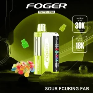 Foger Switch Pro 30K Disposable Vape (5%, 30000 Puffs) - Sour Fcuking Fab