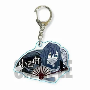 Folding Fan Key Ring Vol.2 Demon Slayer: Kimetsu No Yaiba Obanai Iguro