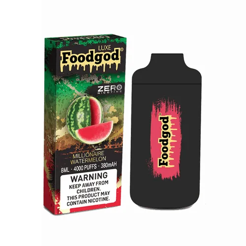 Foodgod ZERO 0% Luxe Disposable Vape Device - 1PC - Image 2