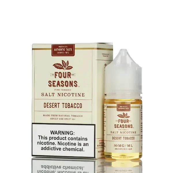 Four Seasons Salt Nicotine – Desert Tobacco – 30ml