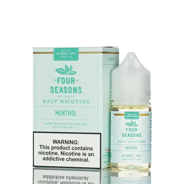 Four Seasons Salt Nicotine – Menthol – 30ml