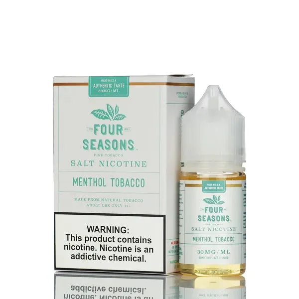 Four Seasons Salt Nicotine – Menthol Tobacco – 30ml