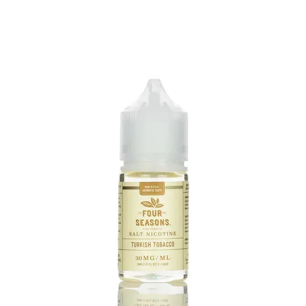 Four Seasons Salt Nicotine – Turkish Tobacco – 30ml - Image 2