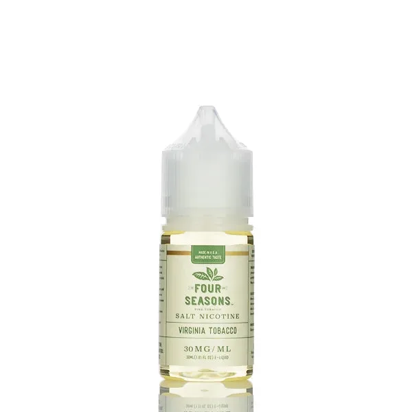 Four Seasons Salt Nicotine – Virginia Tobacco – 30ml - Image 2