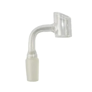 Frosted 10mm Male Banger - Clear