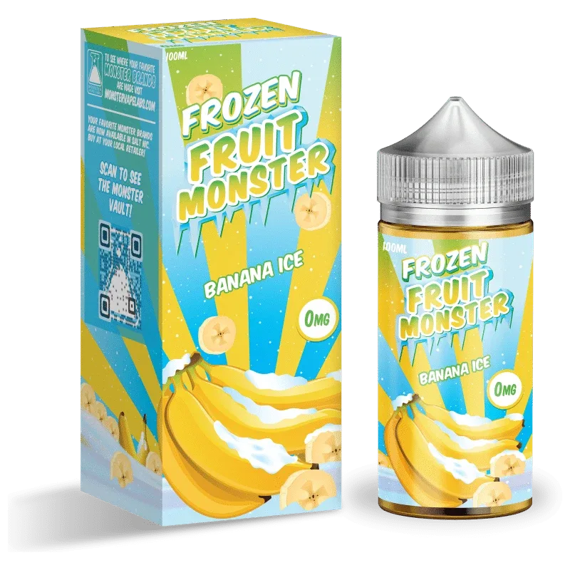 Frozen Fruit Monster Frozen Banana Vape Juice 100ml - Image 2