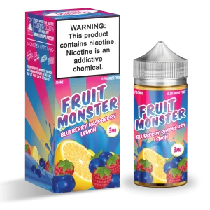 Fruit Monster Blueberry Raspberry Lemon 100ml Vape Juice