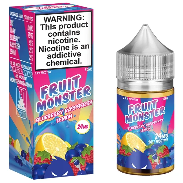 Fruit Monster Salt - Blueberry Raspberry Lemon 30ml