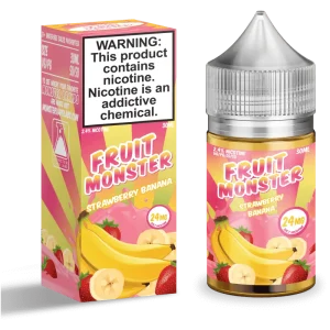 Fruit Monster Strawberry Banana 30ml Nic Salt Vape Juice