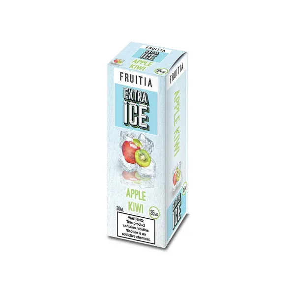 Fruitia Extra Ice Salt - Apple Kiwi 30ml