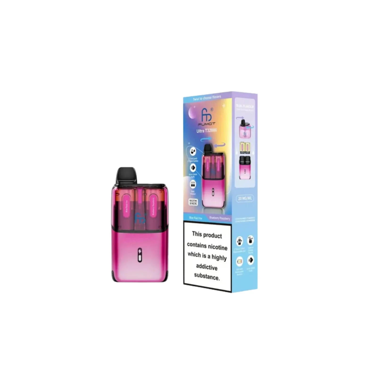 Fumot T32000 Prefilled Pod Kit - Image 2