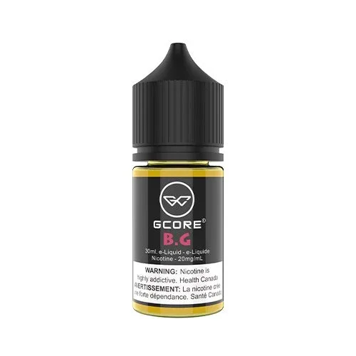Gcore B.G (Bubblegum) 30ml Nicotine Salt eLiquids