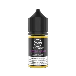 Gcore Frozen Grape 30ml Nicotine Salt eLiquids